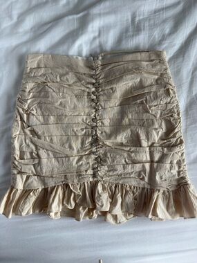 Zara Ruffled Mini Skirt